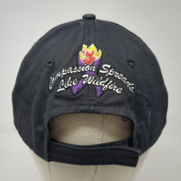 Wildland Firefighter Foundation Baseball Cap Black OS Adjustable Buck's Bags - Picture 6 of 9